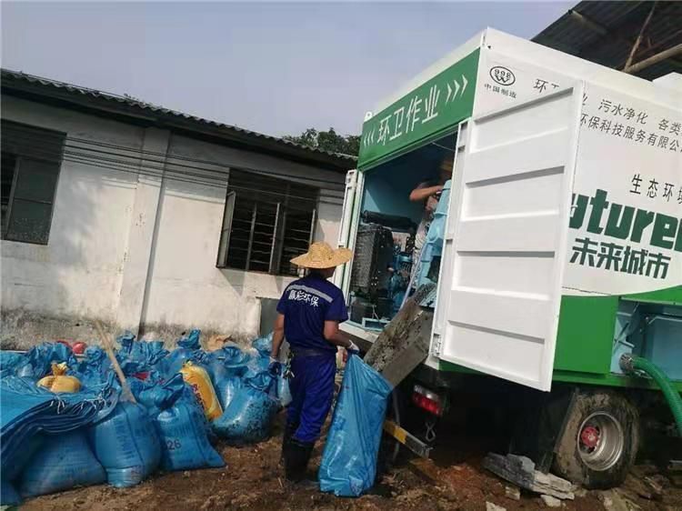 运城工业污泥压干处理