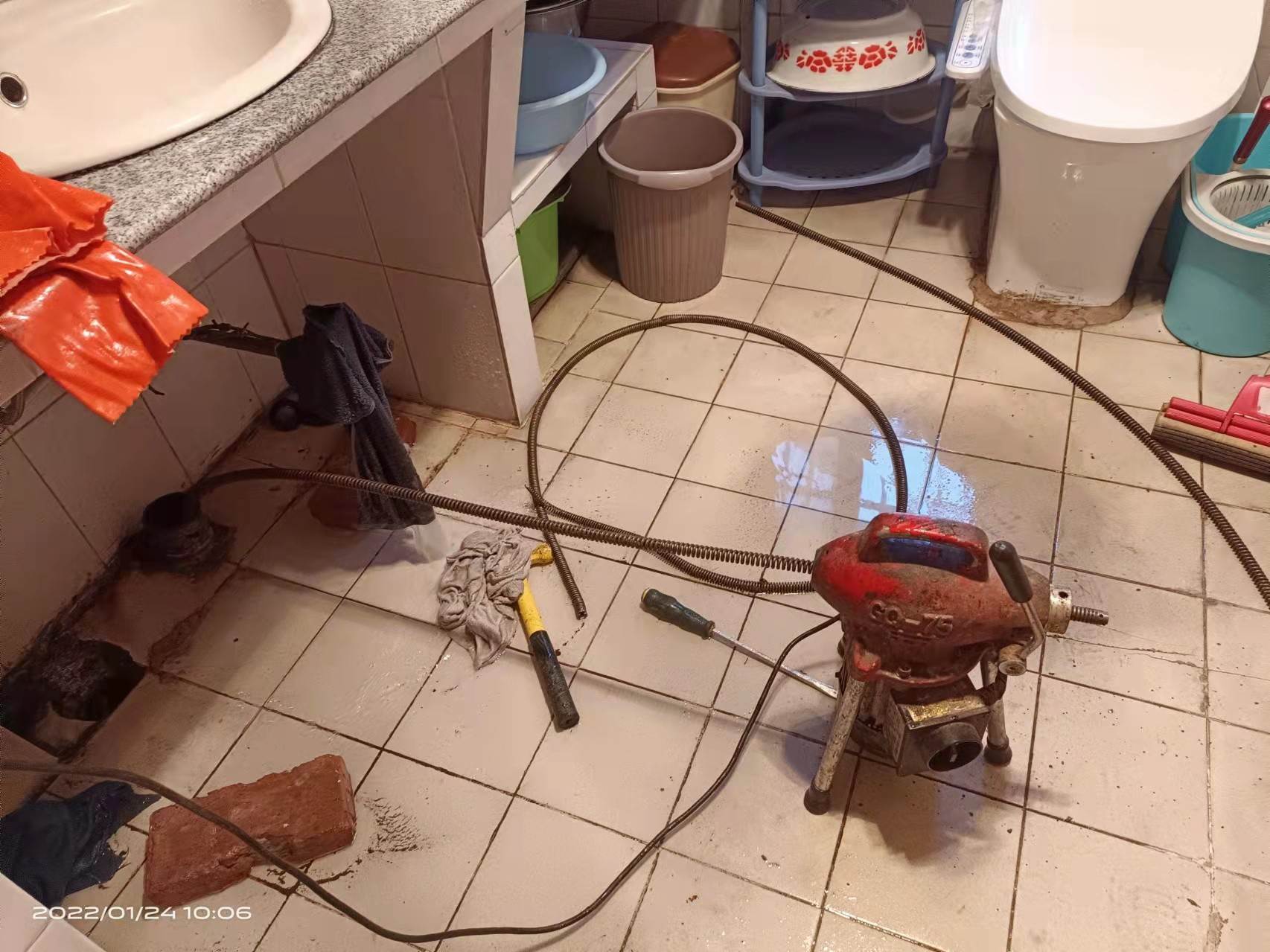 运城疏通厨房下水道，地漏疏通